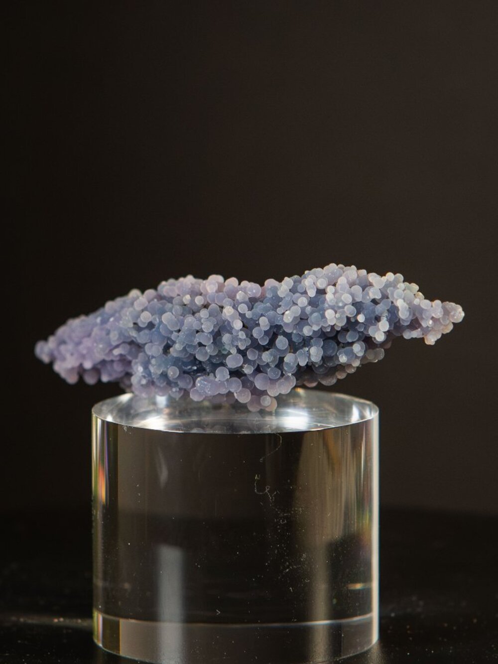 High Grade 46g Grape Agate Crystal Cluster Purple Blue Mineral Specimen